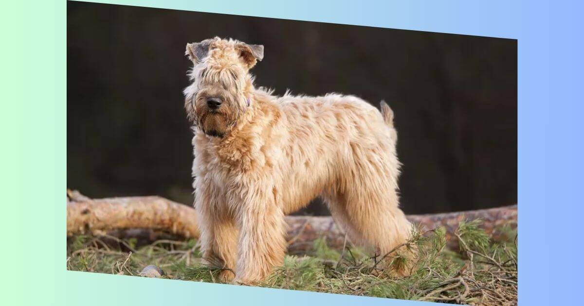 Irish Soft Coated Wheaten Terrier Bild